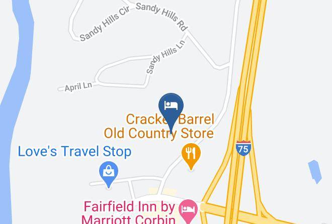 Laurel - Hampton Inn Corbin Maps