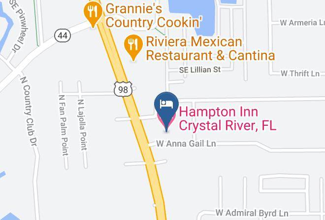 Citrus - Hampton Inn Crystal River Fl Maps