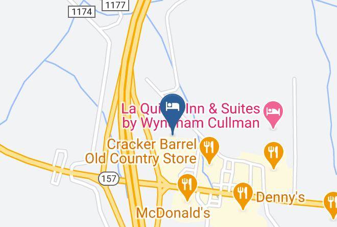 Cullman - Hampton Inn Cullman Maps