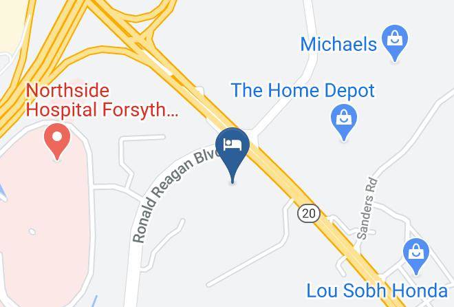 Forsyth - Hampton Inn Cumming Maps