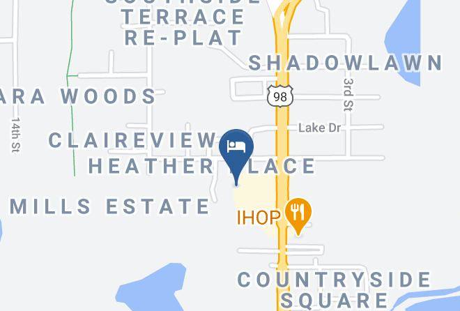 Pasco - Hampton Inn Dade City Zephyrhills Maps