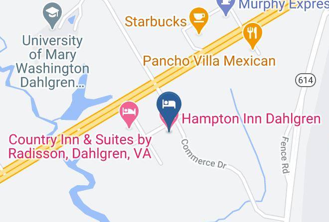 King George - Hampton Inn Dahlgren Maps