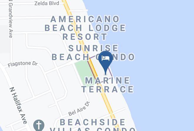 Volusia - Hampton Inn Daytona Beach Beachfront Maps