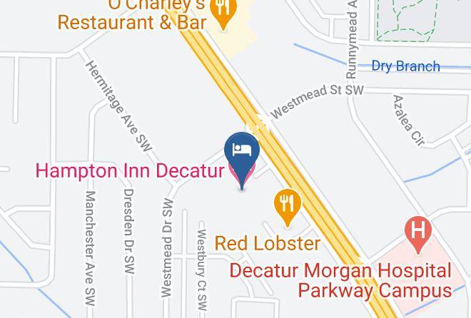 Morgan - Hampton Inn Decatur Maps