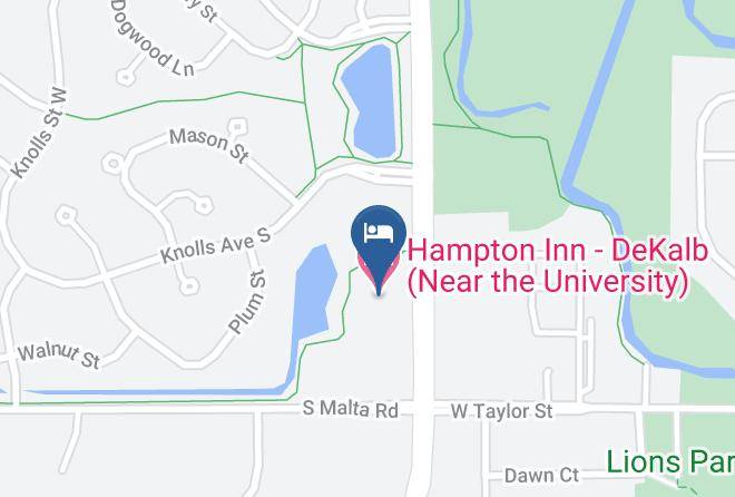 Dekalb - Hampton Inn Dekalb Maps