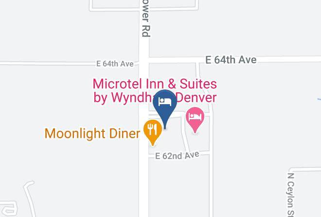 Denver - Hampton Inn Denver International Airport Maps
