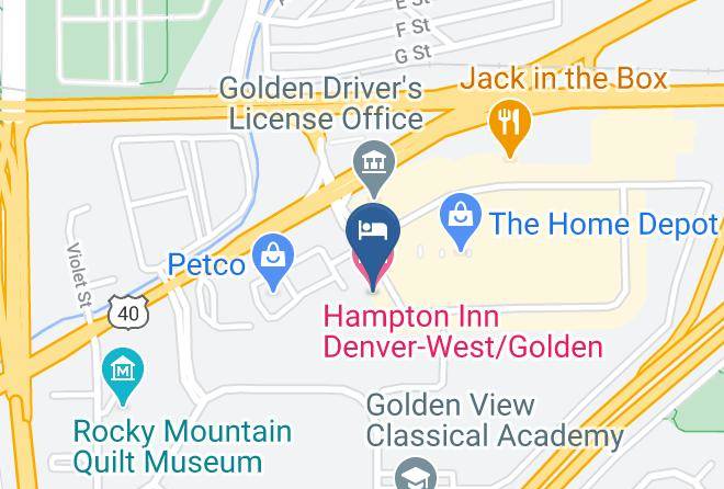 Jefferson - Hampton Inn Denver West Golden Maps