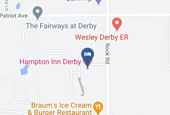 Sedgwick - Hampton Inn Derby Maps