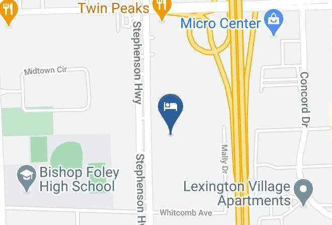 Oakland County - Hampton Inn Detroit Madison Heights South Troy Maps