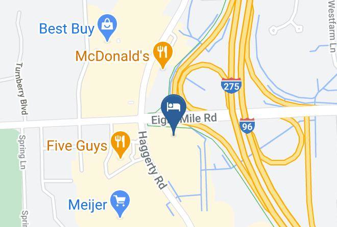Wayne County - Hampton Inn Detroit Northville Maps