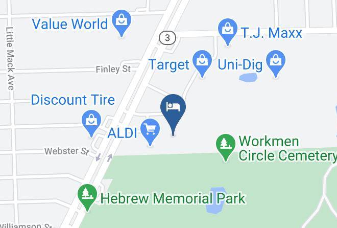 Macomb County - Hampton Inn Detroit Roseville Maps