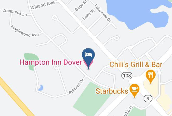 Strafford - Hampton Inn Dover Maps