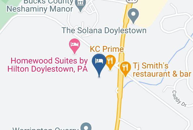 Bucks - Hampton Inn Doylestown Maps