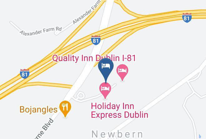 Pulaski - Hampton Inn Dublin Maps