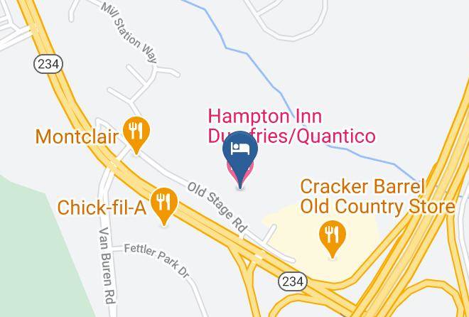 Prince William - Hampton Inn Dumfries Quantico Maps