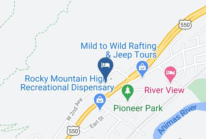 La Plata - Hampton Inn Durango Maps