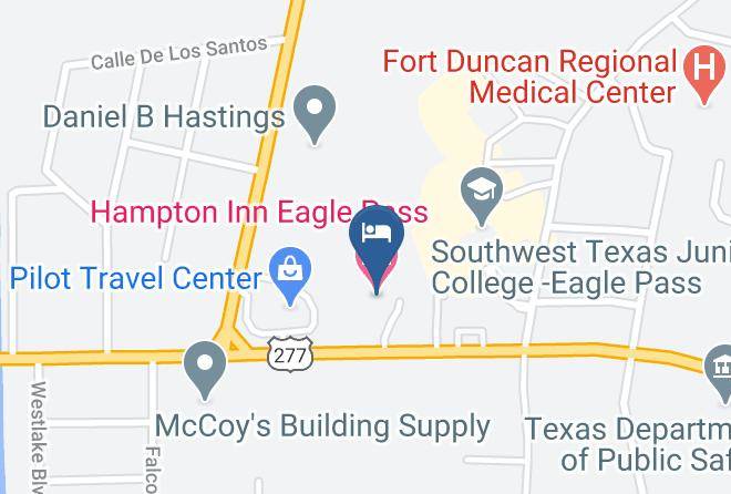 Maverick - Hampton Inn Eagle Pass Maps