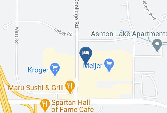 Ingham County - Hampton Inn East Lansing Maps