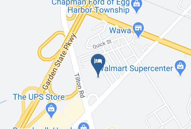 Atlantic - Hampton Inn Egg Harbor Township Atlantic City Maps