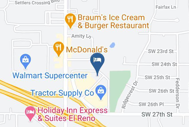 Canadian - Hampton Inn El Reno Maps