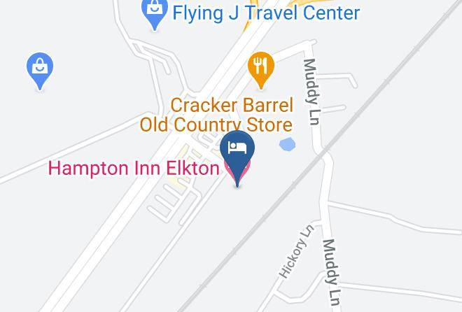 Cecil - Hampton Inn Elkton Maps