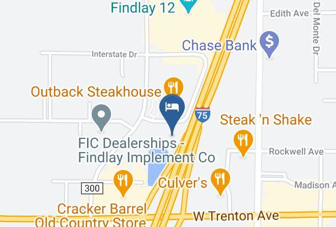 Hancock - Hampton Inn Findlay Maps
