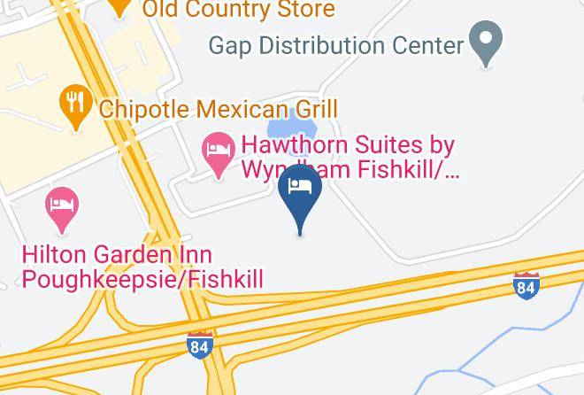 Dutchess - Hampton Inn Fishkill Maps