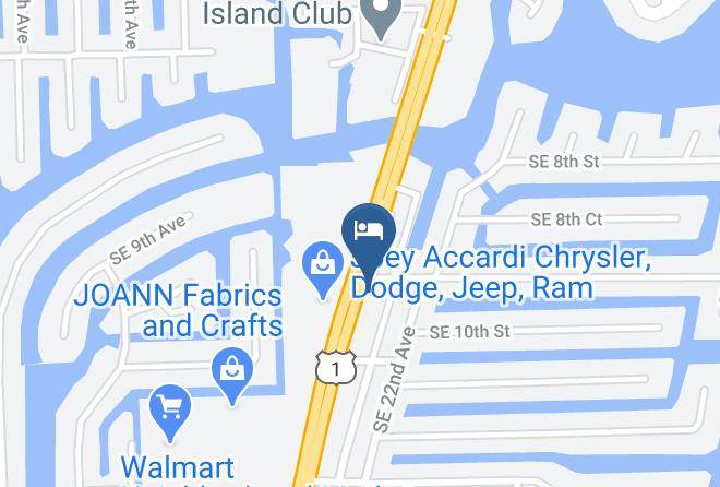 Hampton Inn Fort Lauderdale Pompano Beach Map