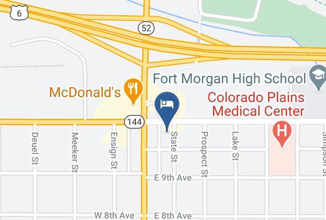Morgan - Hampton Inn Fort Morgan Maps