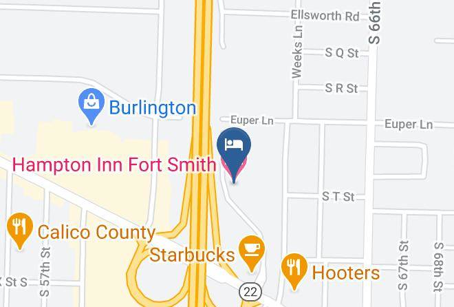 Sebastian - Hampton Inn Fort Smith Maps