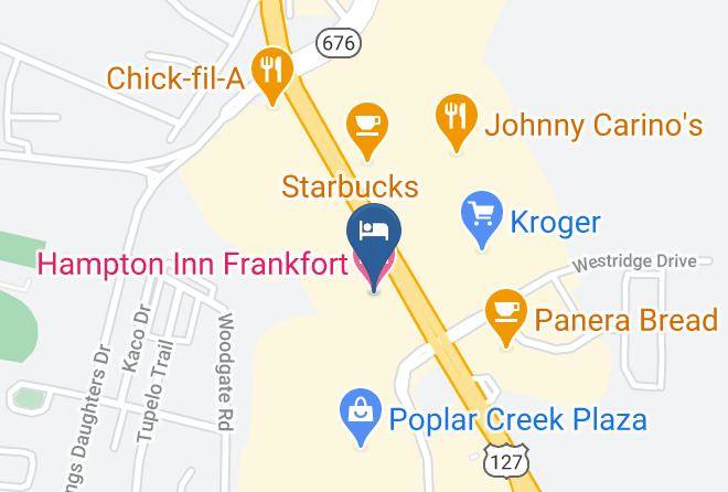 Hampton Inn Frankfort Map