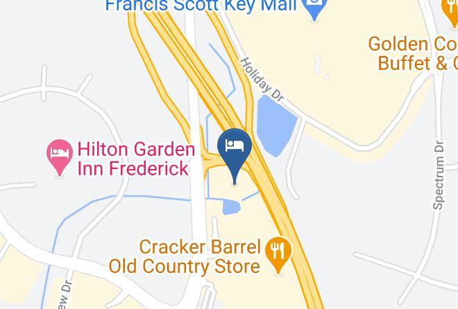 Frederick - Hampton Inn Frederick Maps