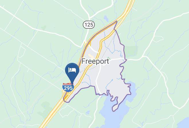 Cumberland - Hampton Inn Freeport Brunswick Maps