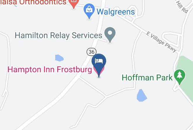 Allegany - Hampton Inn Frostburg Maps