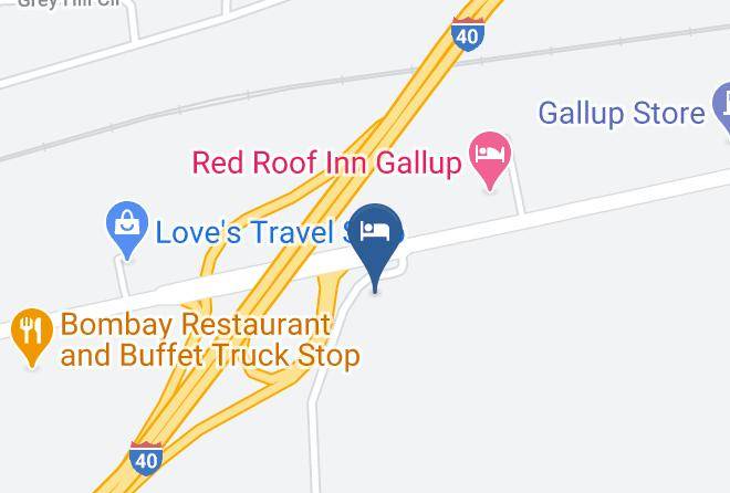 Mckinley - Hampton Inn Gallup West Maps