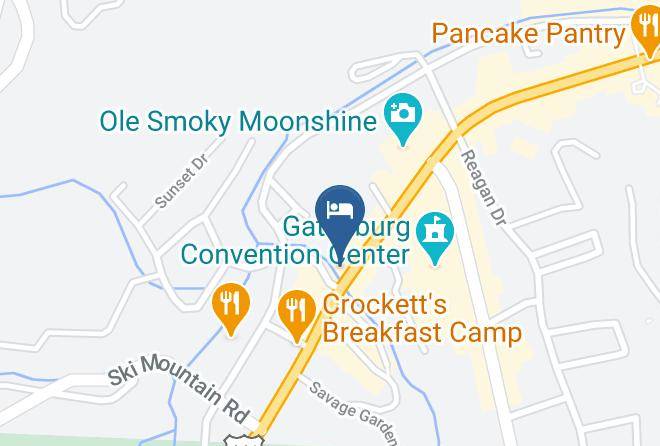 Sevier - Hampton Inn Gatlinburg Maps