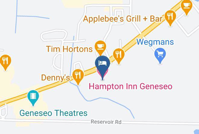 Livingston - Hampton Inn Geneseo Maps