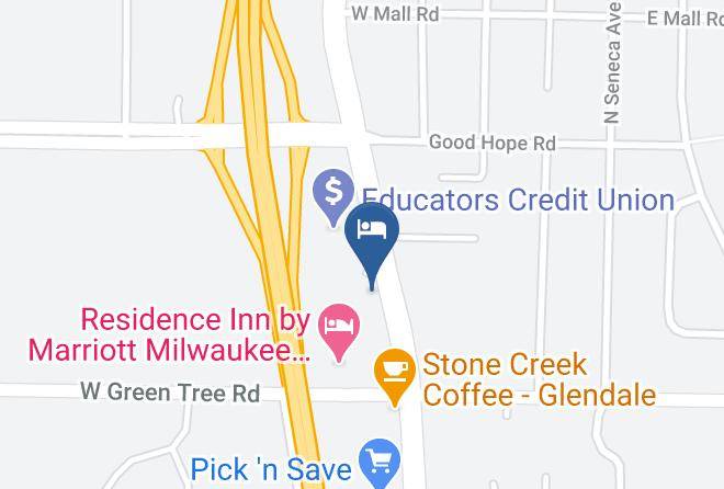 Milwaukee - Hampton Inn Glendale Milwaukee Maps