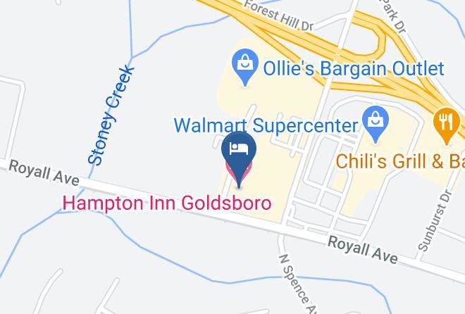 Wayne - Hampton Inn Goldsboro Maps