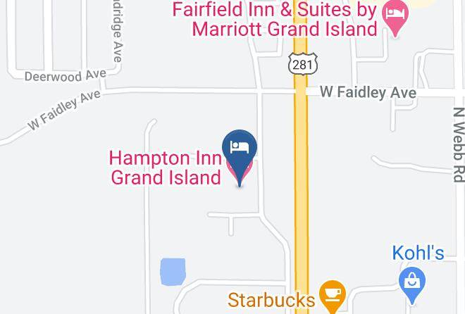 Hampton Inn Grand Island Map