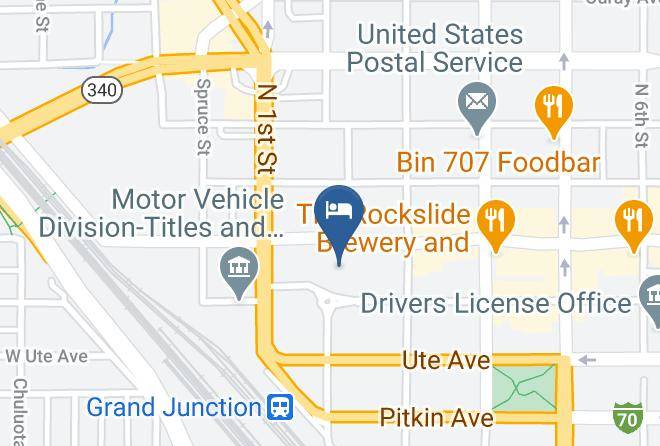 Mesa - Hampton Inn Grand Junction Downtown Historic Main Street Maps
