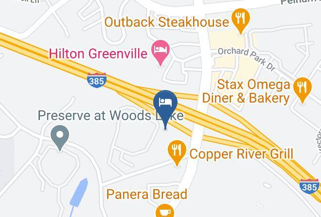 Greenville - Hampton Inn Greenville I 385 Haywood Mall Maps