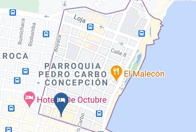 Hampton Inn Carta Geografica - Guayas - Guayaquil
