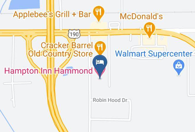 Tangipahoa Par - Hampton Inn Hammond Maps