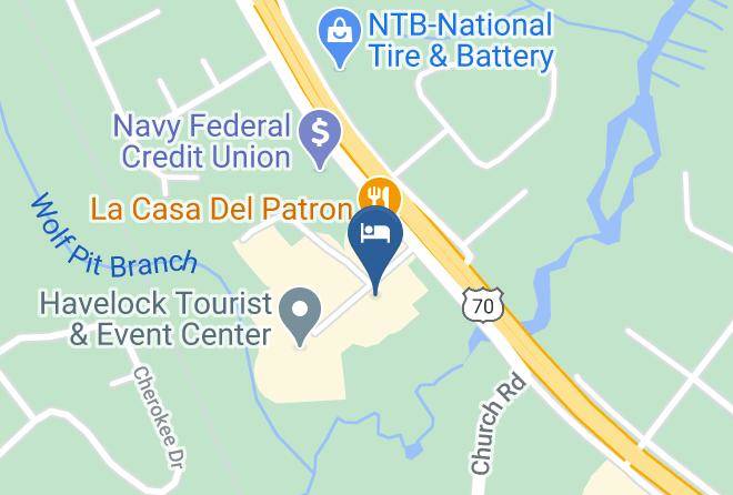 Craven - Hampton Inn Havelock Maps