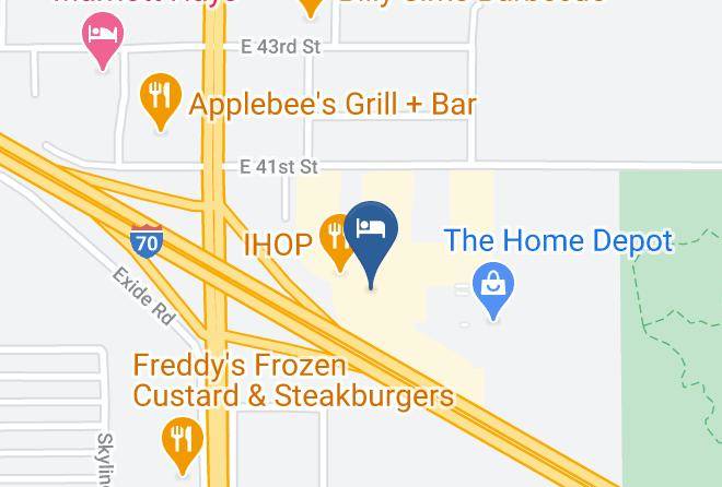 Ellis - Hampton Inn Hays North Of I 70 Maps