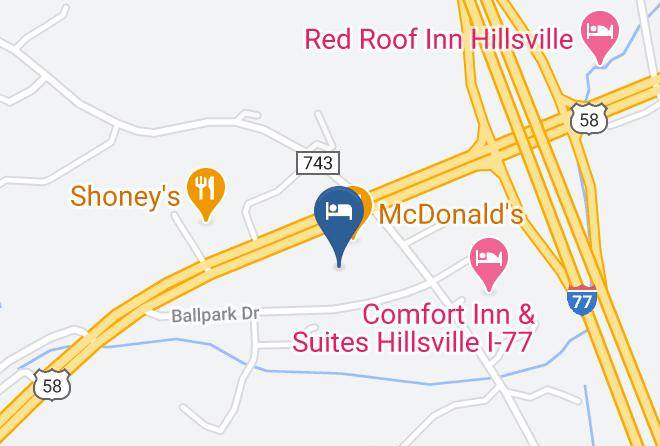 Carroll - Hampton Inn Hillsville Maps
