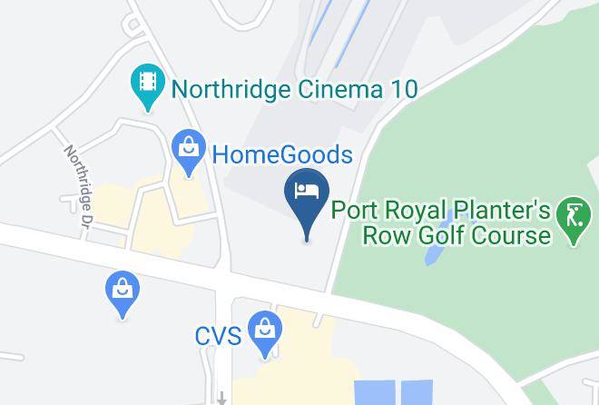 Beaufort - Hampton Inn Hilton Head Maps