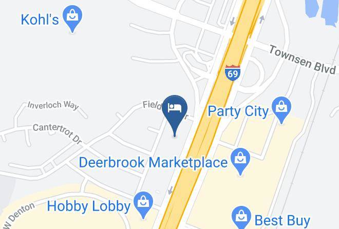 Hampton Inn Houston Humble Airport Area Map