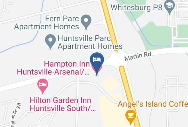 Madison - Hampton Inn Huntsville Arsenal South Pkway Maps
